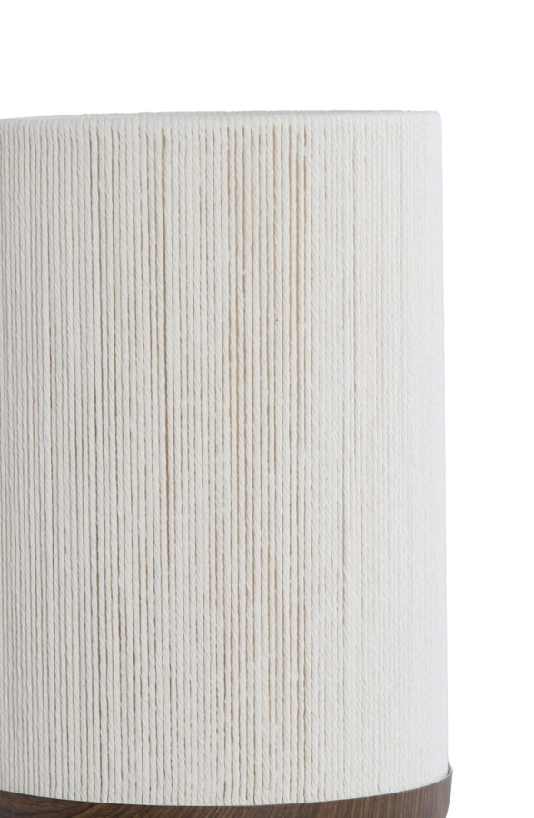 Table lamp Dania dark wood print Light & Living 8717807759599