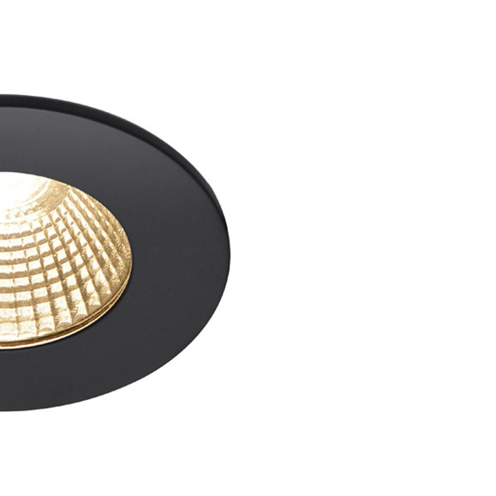 Round recessed spotlight Patta 8cm - 7.3w - 1800-3000K black SLV 4024163222853