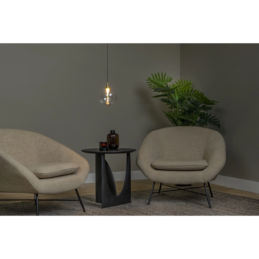 Design LED pendant light Gisela clear - 1x Ø 16cm Premium by Lucide 5411212134769
