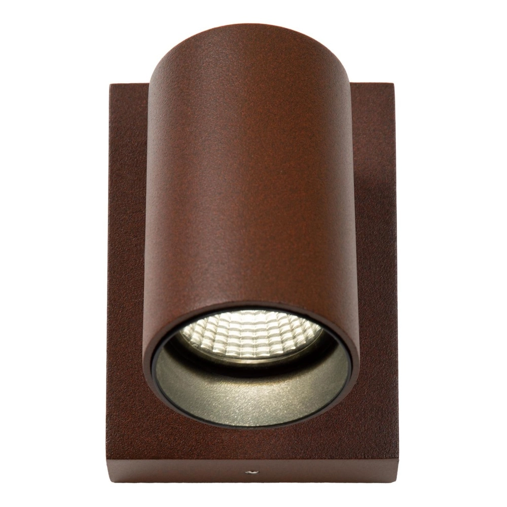 Wall spot IP65 Emeric Rusty brown Lucide 5411212690227