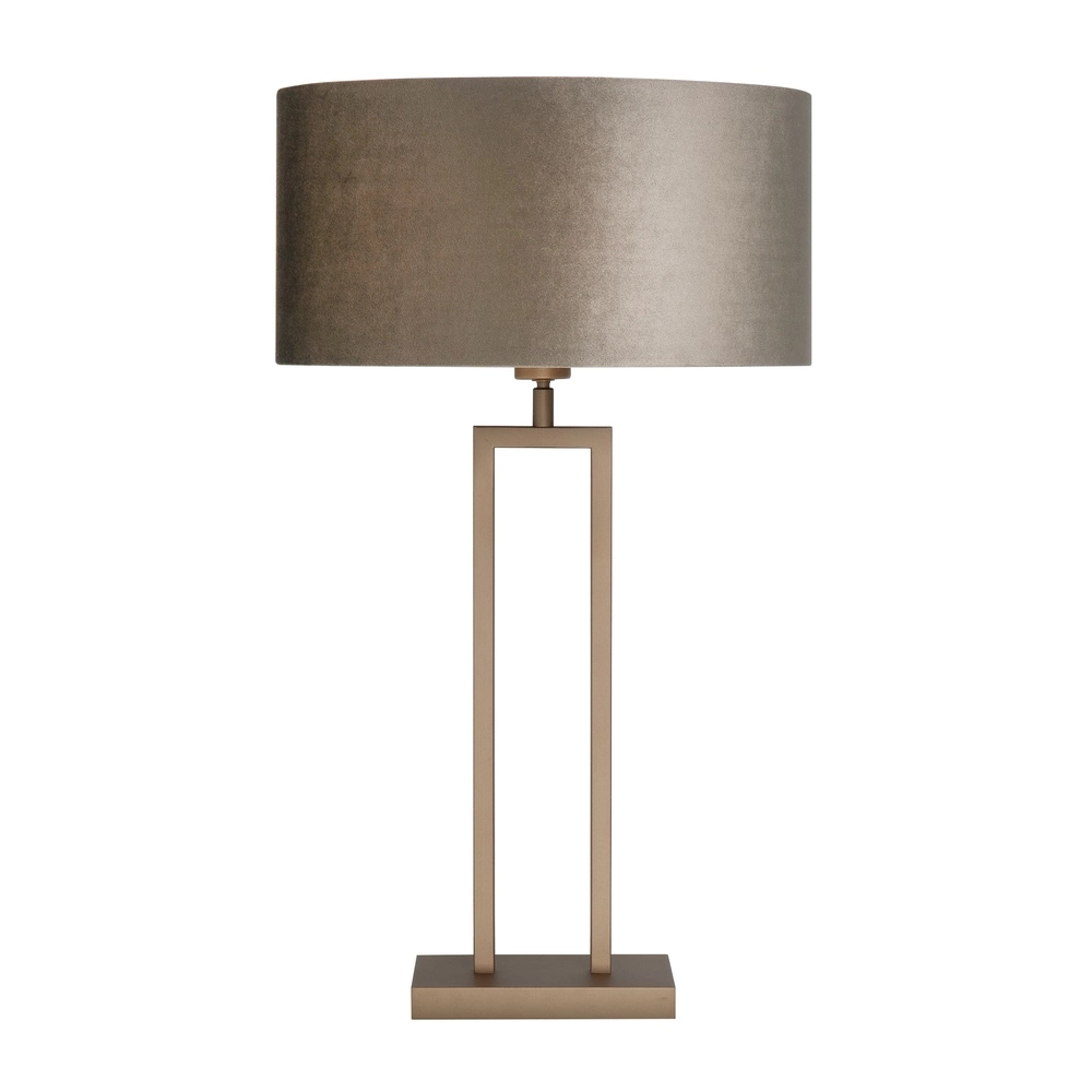 Design table lamp Monza copper bronze 70cm