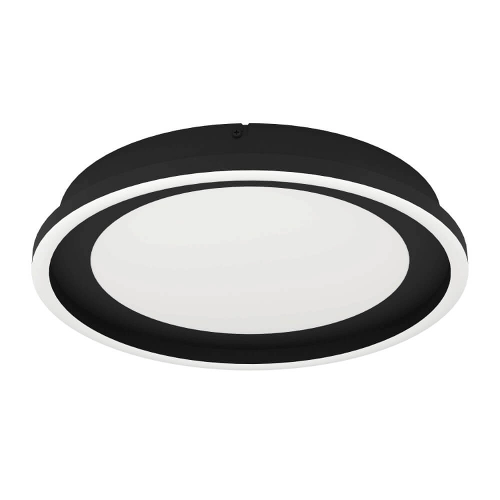 Black ceiling lamp Calagrano Ø 38cm