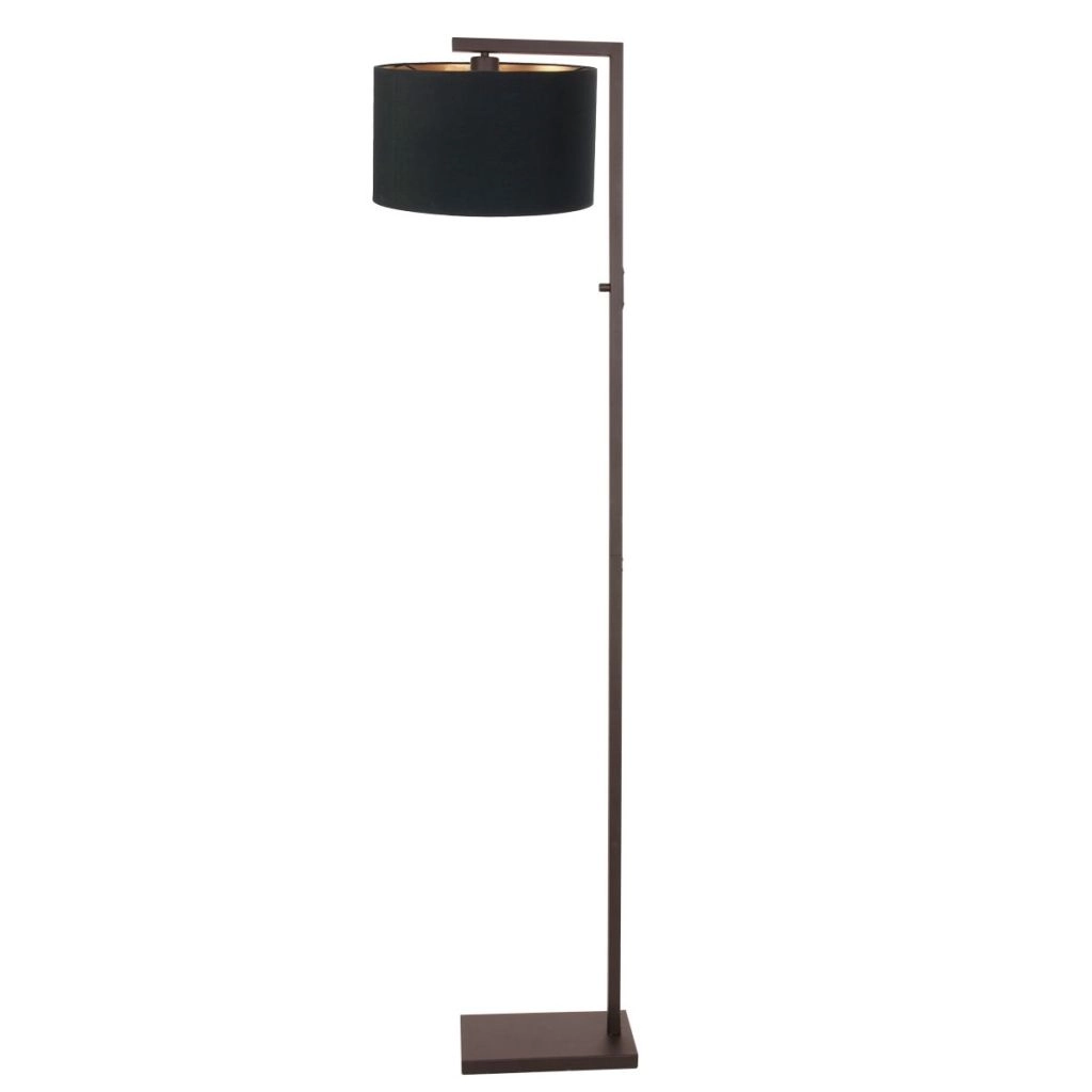 Floor lamp Stang with black hood