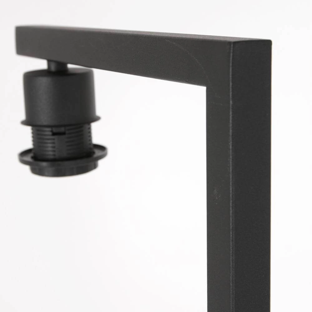 Floor lamp Stang black with bamboo shade Steinhauer 8712746172041