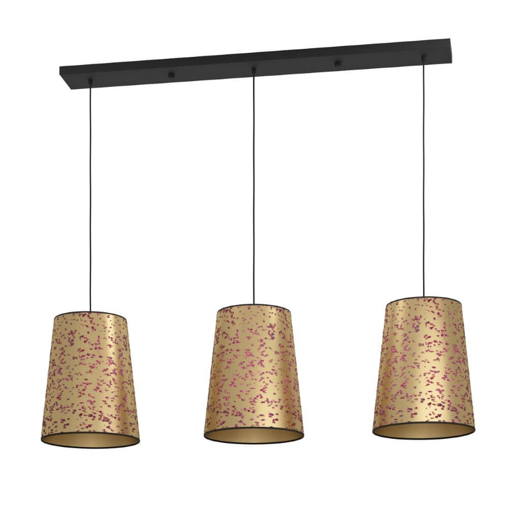 Large hanging lamp Castuera with multiple colors