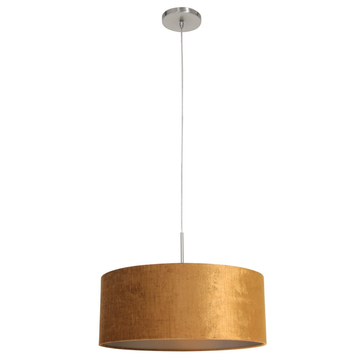 Hanging lamp gold velvet Sparkled Ø 45cm Steinhauer 8712746146202
