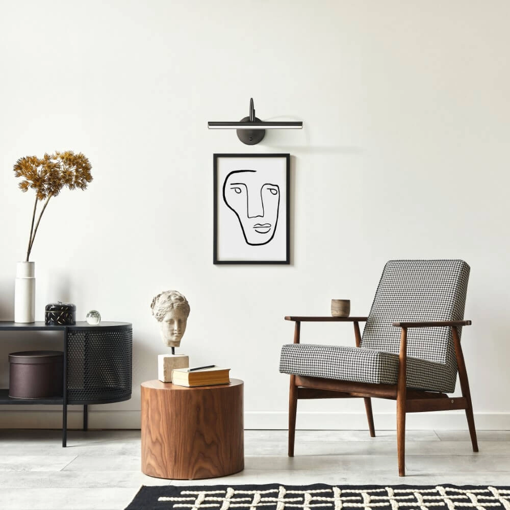 Black picture lamp Nami Fischer & Honsel 4003694304269