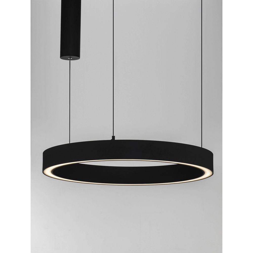 Design pendant lamp Sting black Ø 60cm Lyora 5212017437389