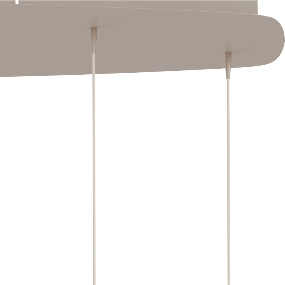 Oval pendant lamp Alta 6-light beige terra Masterlight 8718121438337