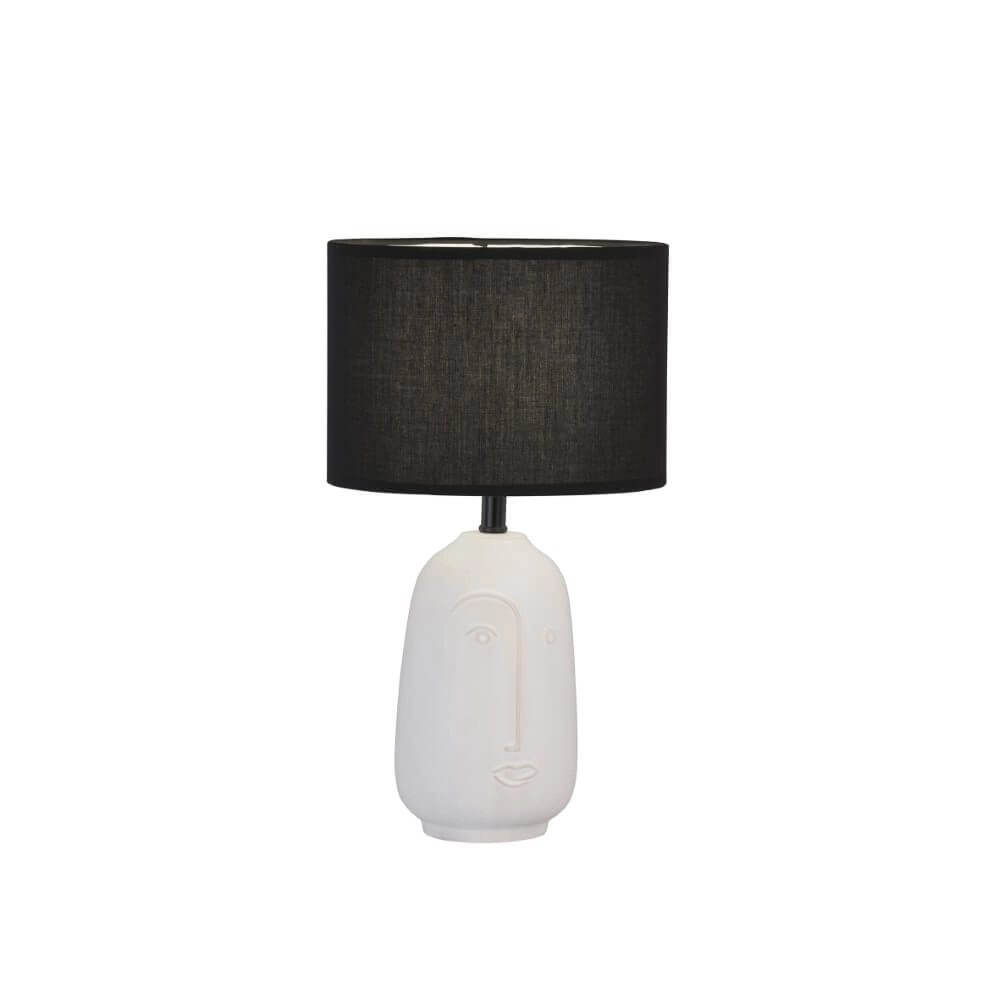 Table lamp Face Ø 22cm black