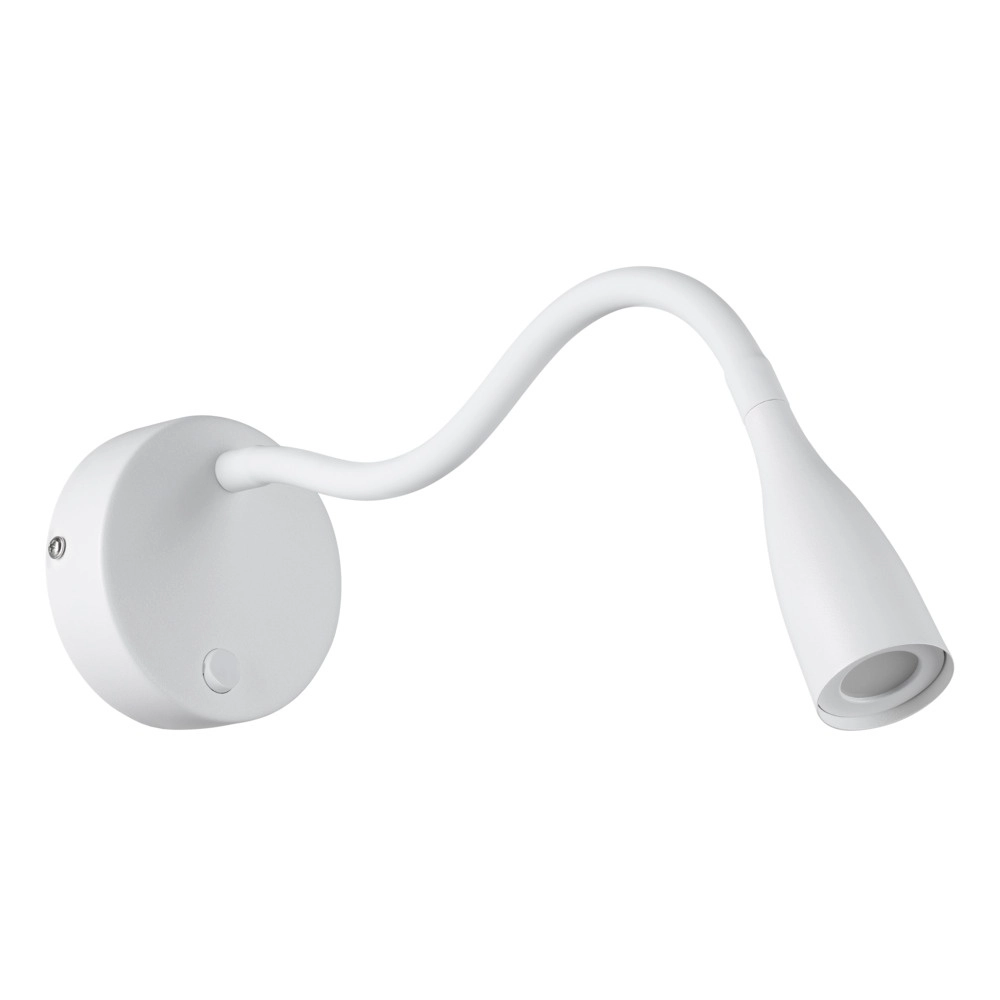 Bedside lamp Olivandino Flexible White