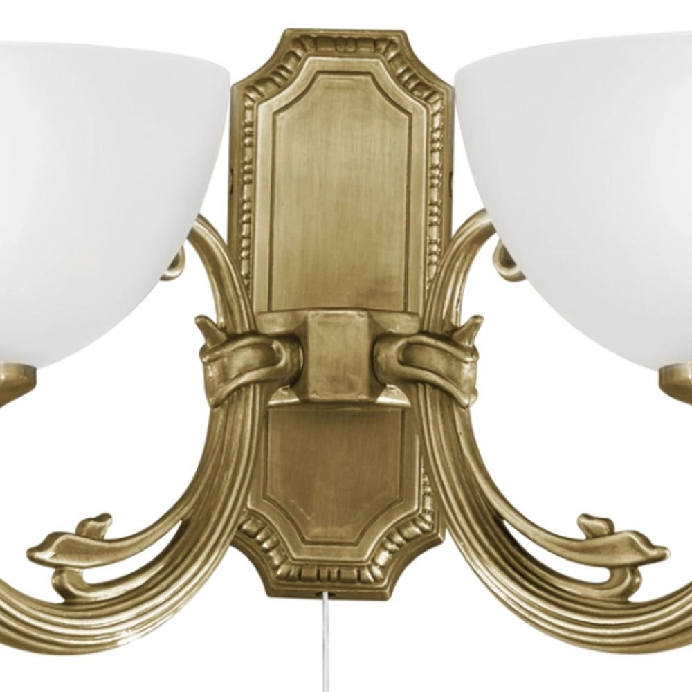 Wall lamp Savoy 2-light gold bronze Eglo 9002759827526