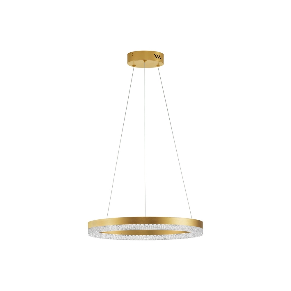 Pendant lamp Adria gold Ø 40cm Lyora 5212017443779