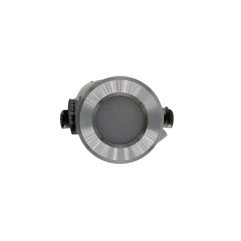 Small recessed spotlight Minex brushed steel - IP44 Vtac 8720701271494