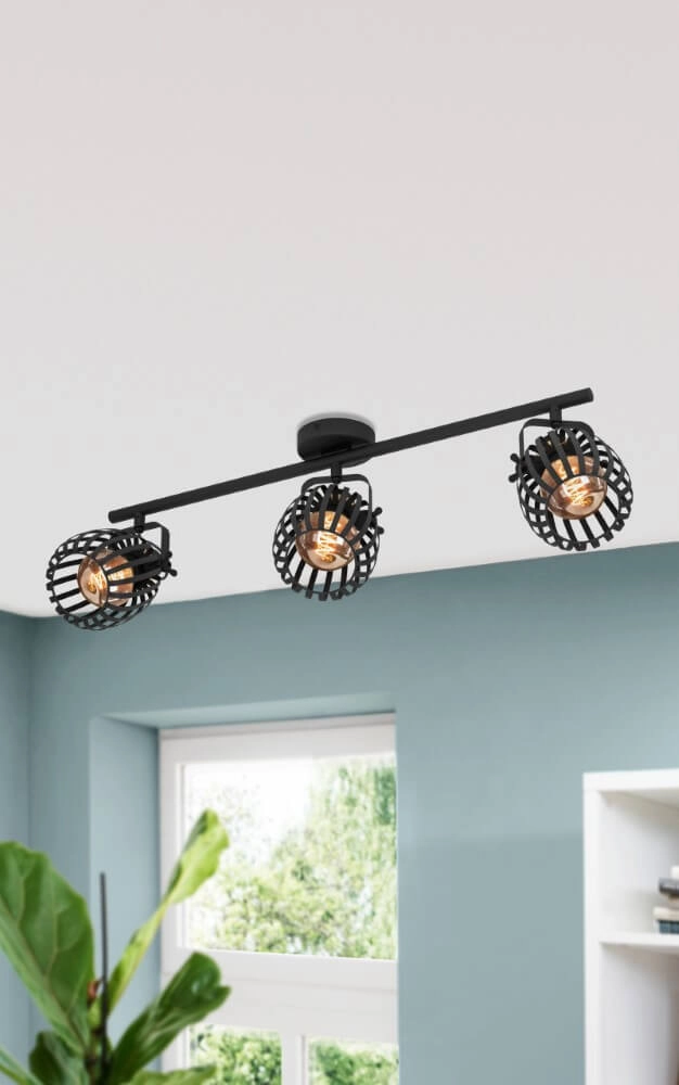 Chic ceiling lamp Girona 3-light Eglo 9008606258604