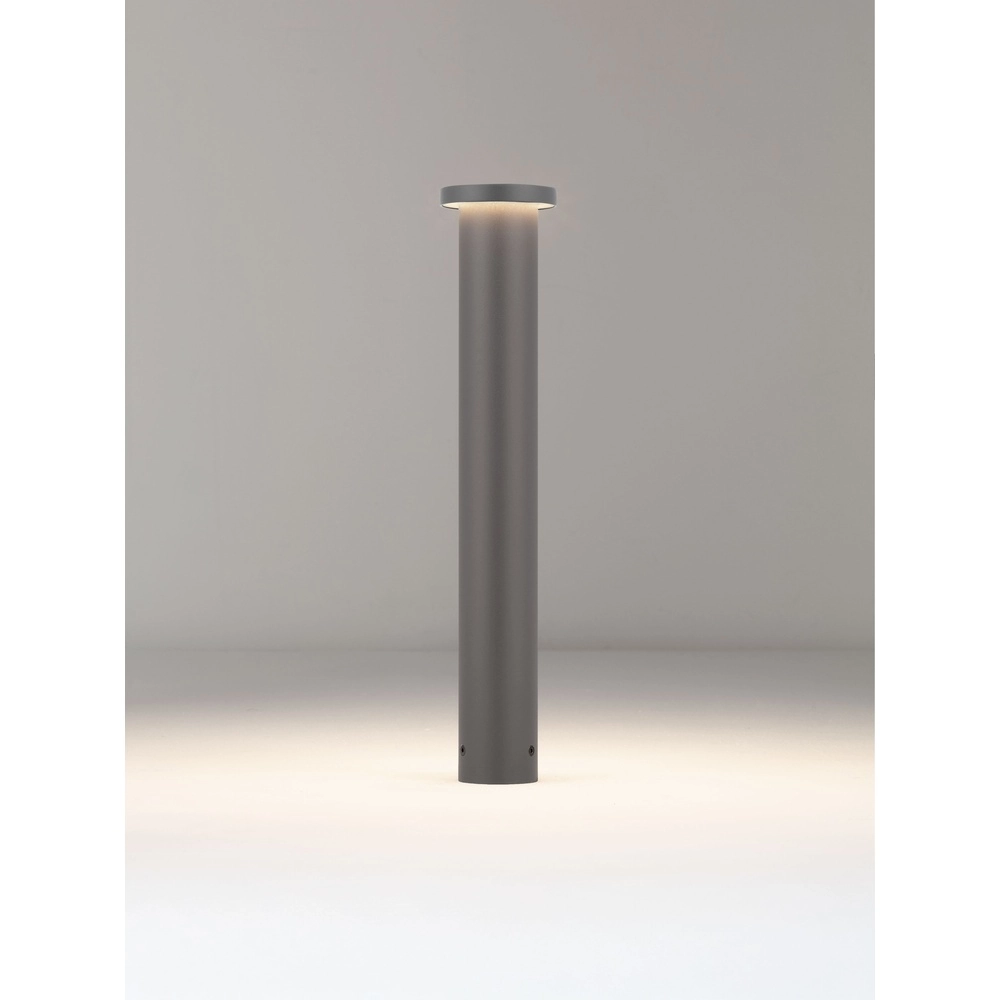 Modern path lighting Bast dark grey 45cm - 3000K Lyora 5212017497628
