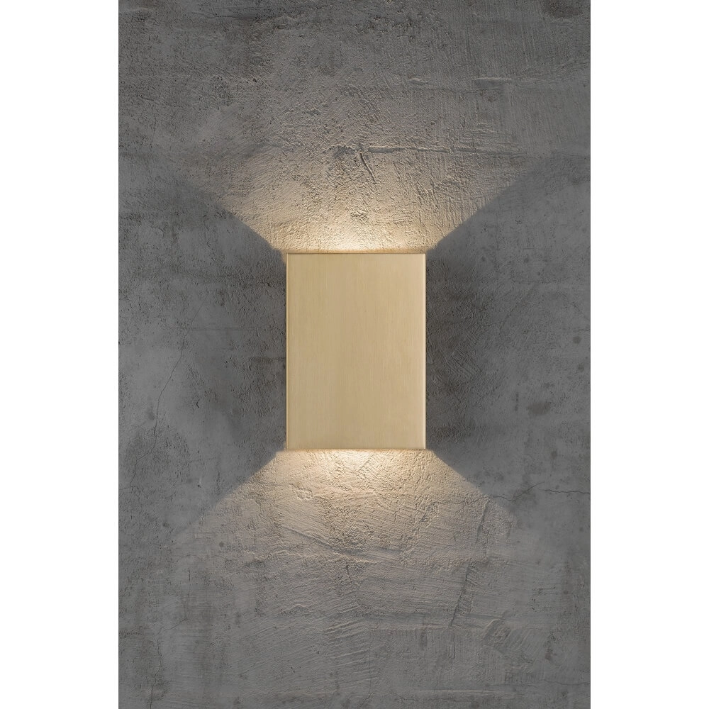 Wall lamp brass Fold Wide design Nordlux 5704924000614