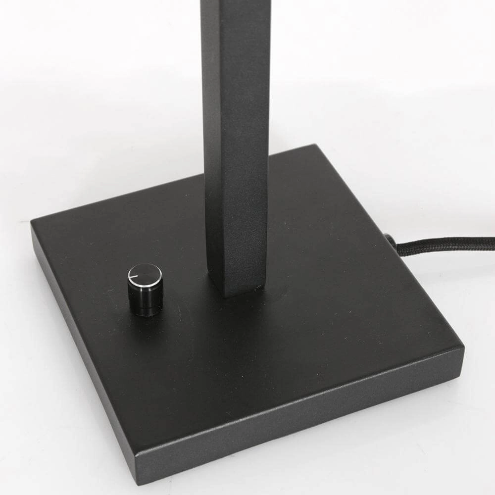 Table lamp Stang black with bamboo shade Steinhauer 8712746172065