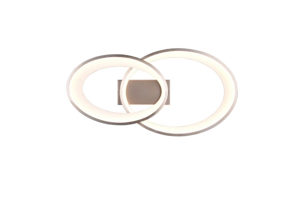 Ceiling lamp Malaga nickel Trio 4017807576948