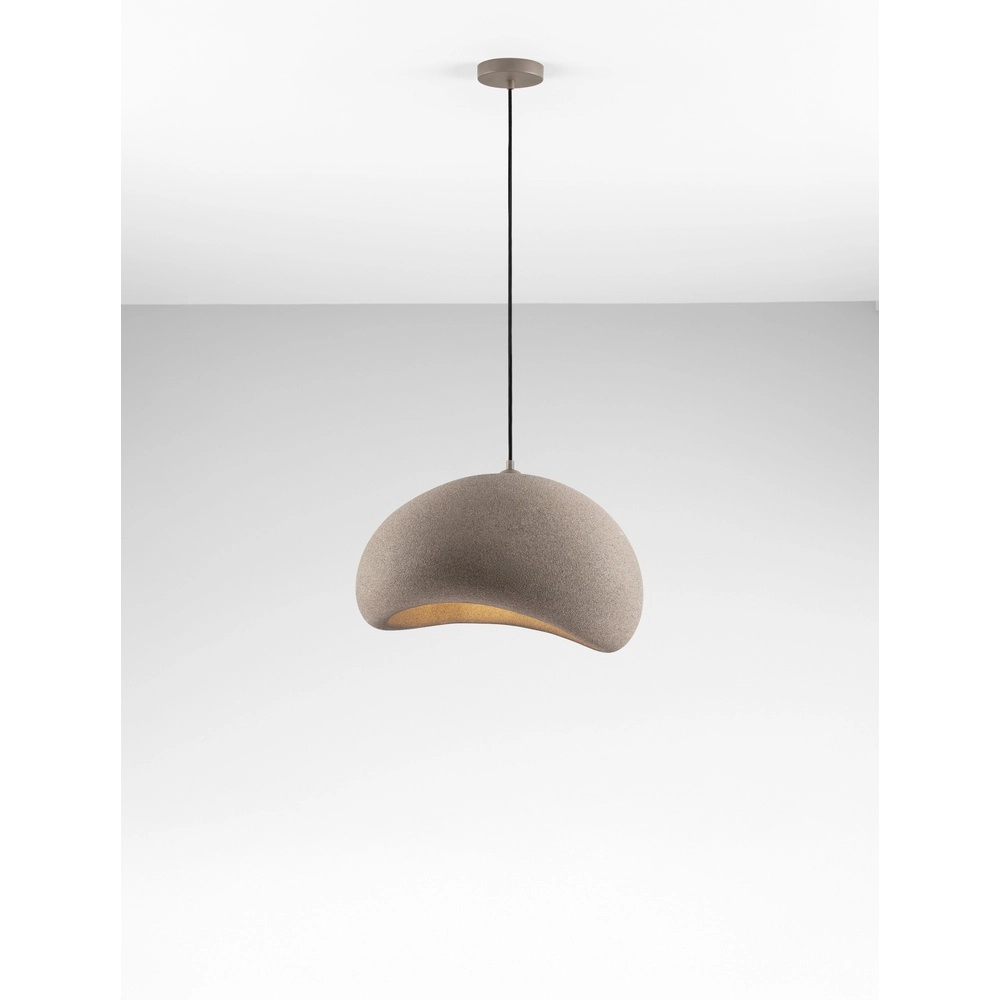 Natural pendant lamp Aere brown 50cm Lyora 5212017476722