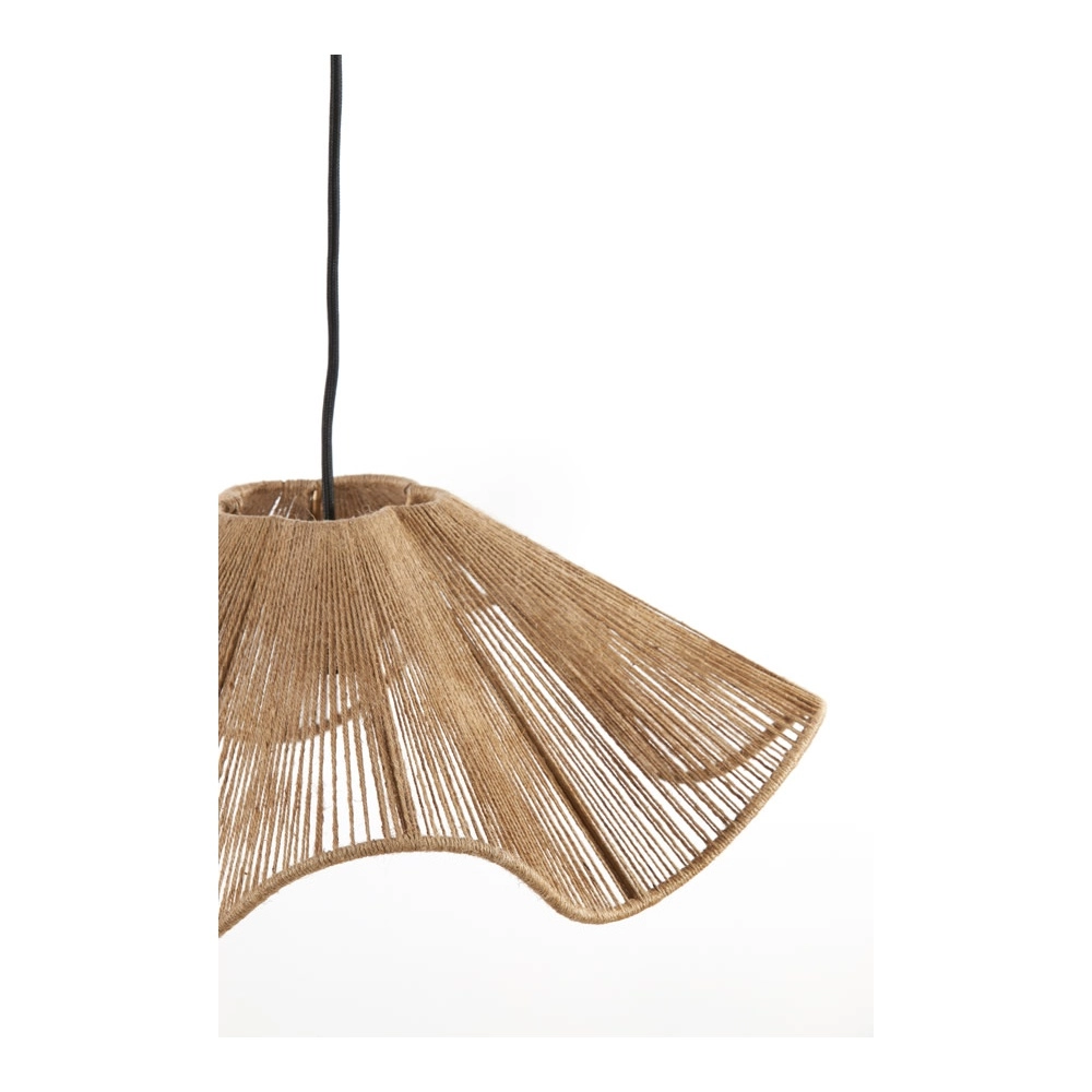 Rattan pendant lamp Fodara Ø 48cm brown Light & Living 8717807702083