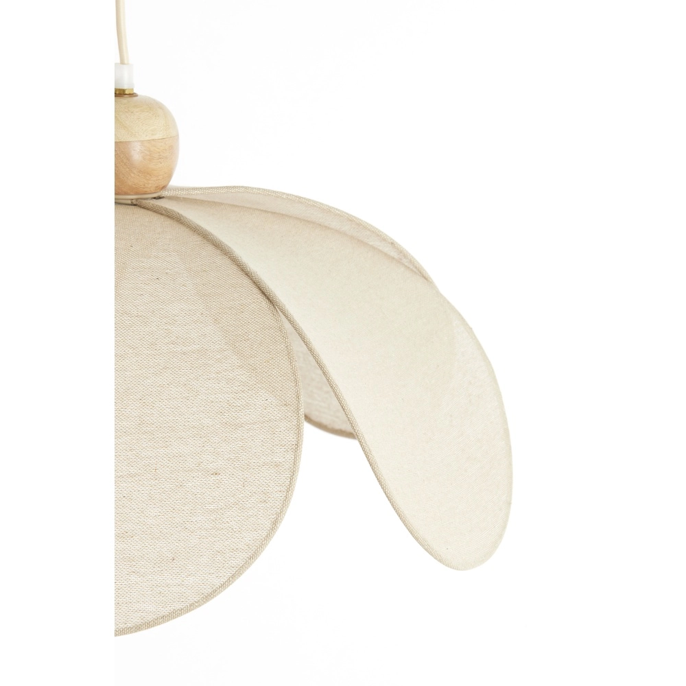 Scandinavian pendant lamp Lavriria Ø 50cm - sand Light & Living 8717807835965