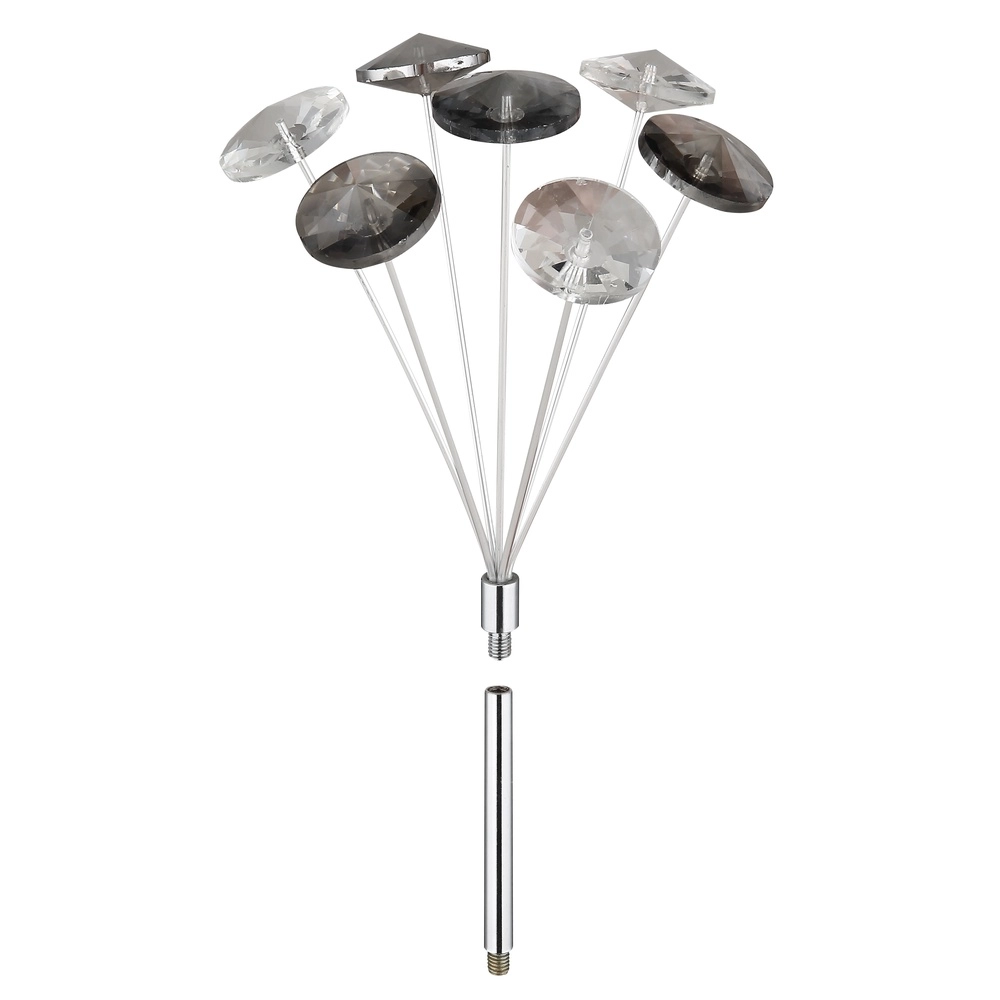 Ceiling lamp Katrina chrome Ø 45cm Globo 9007371481330