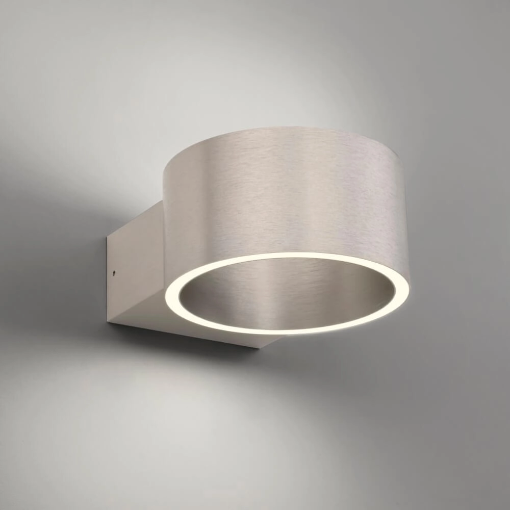 Wall lamp Pure Clipse aluminum 19.7cm Paul Neuhaus 4012248384084