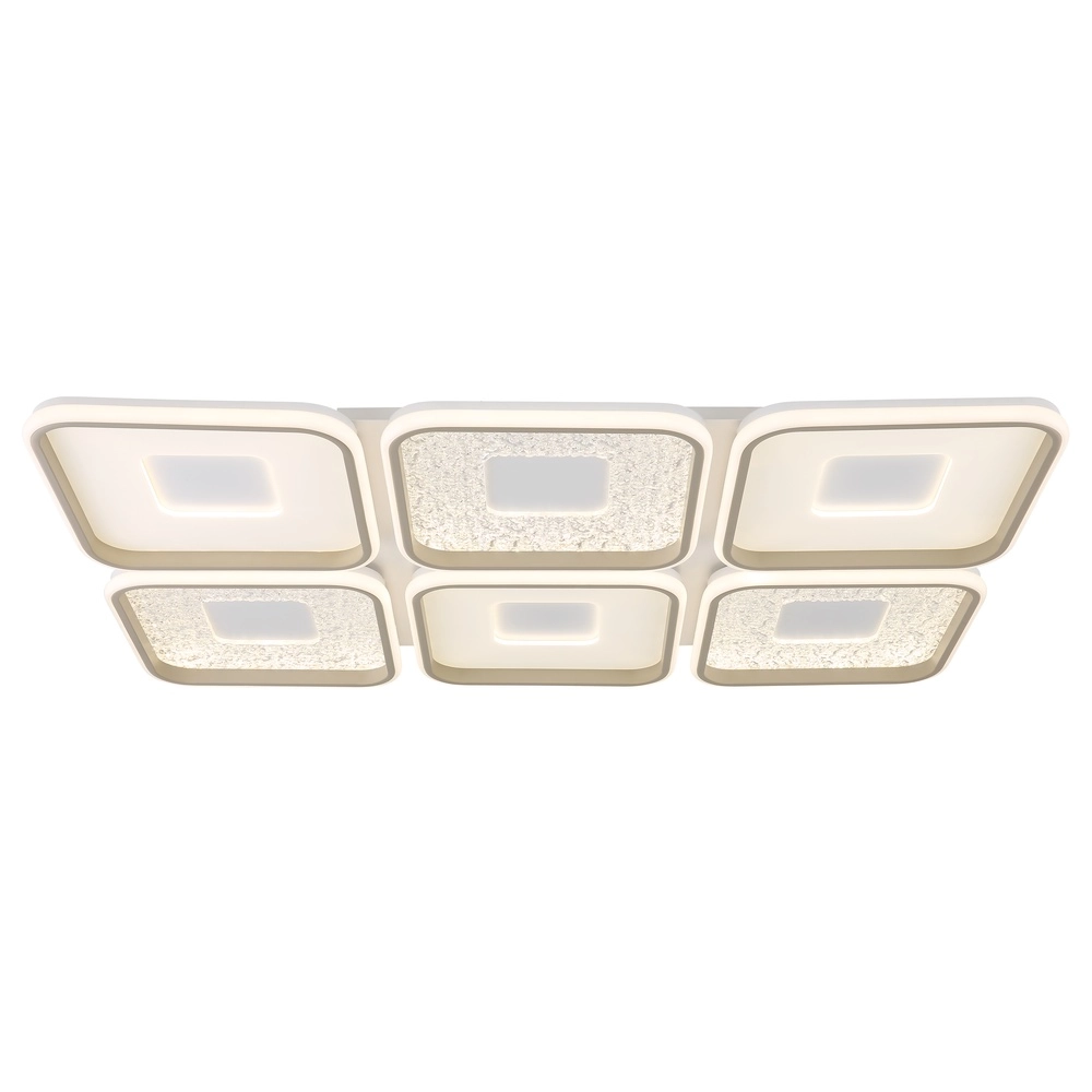 Modern ceiling lamp Mosaiko 100cm sand brown Globo 9007371578764