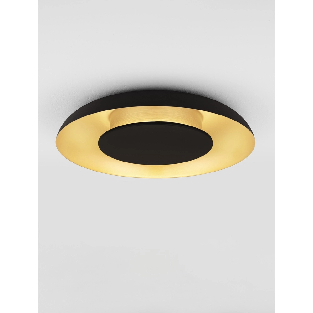 Design ceiling lamp Epos Ø 40cm black with gold