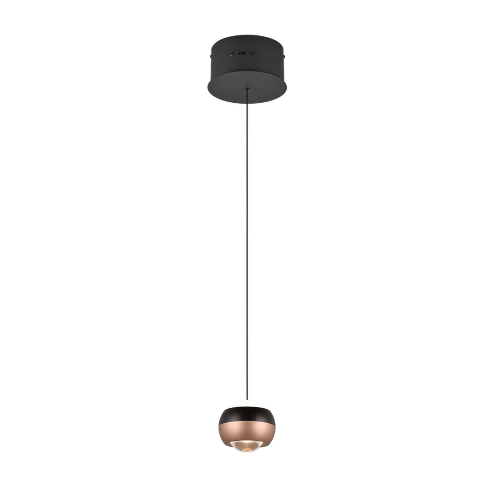 Design pendant lamp Orbit single Ø 15,5cm Trio 4017807578836