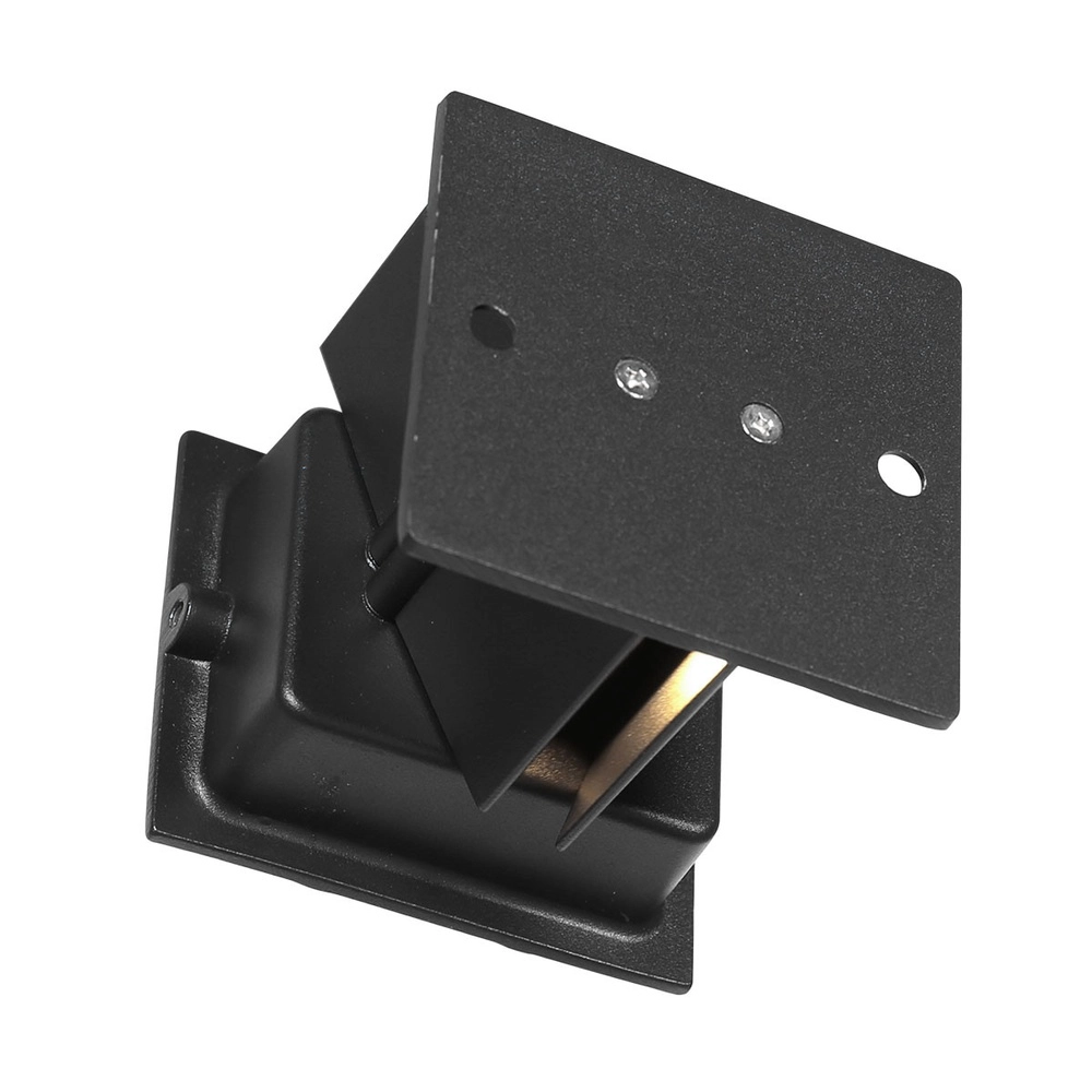 Sleek surface-mounted spot Logan black Steinhauer 8712746173499