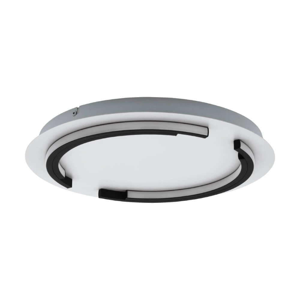 White LED ceiling lamp Zampote Ø 42cm