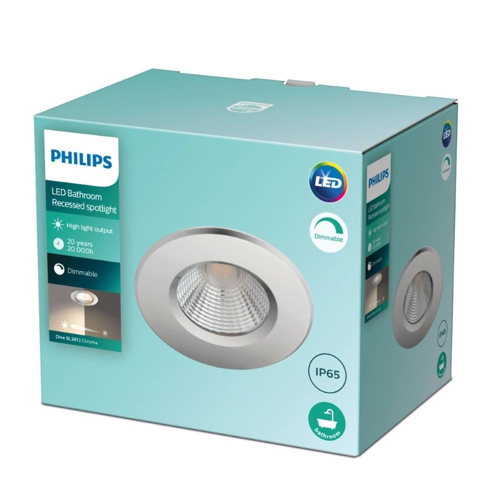 Led spot Dive Chrome Philips 8718699789633