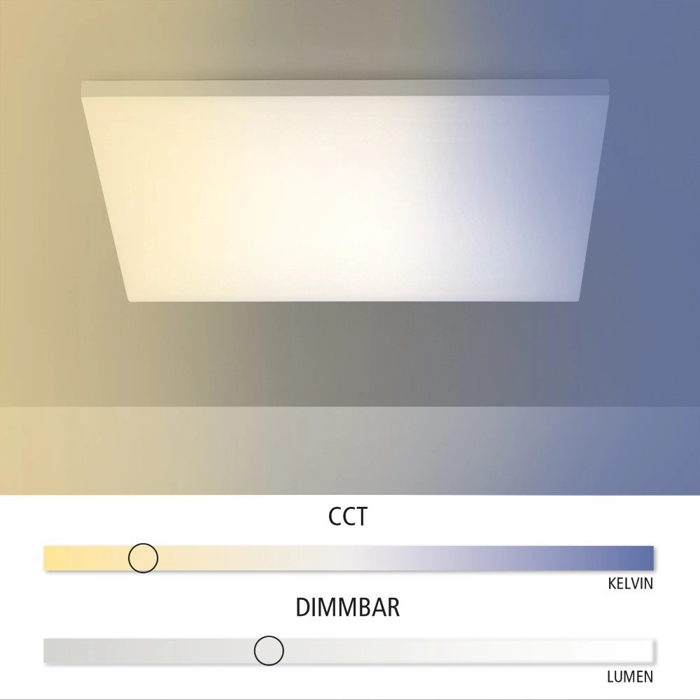 LED panel Canvas 40w - 2700-5000K - 60cm white Just Light 4043689967499