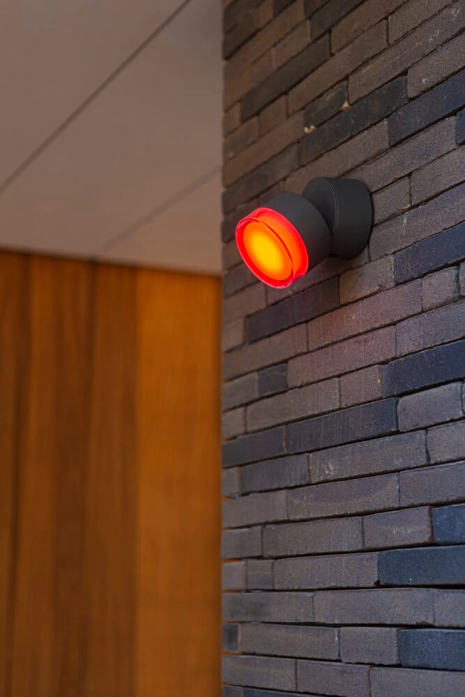 Smart wall lamp Dropsi anthracite Lutec 6939412011974