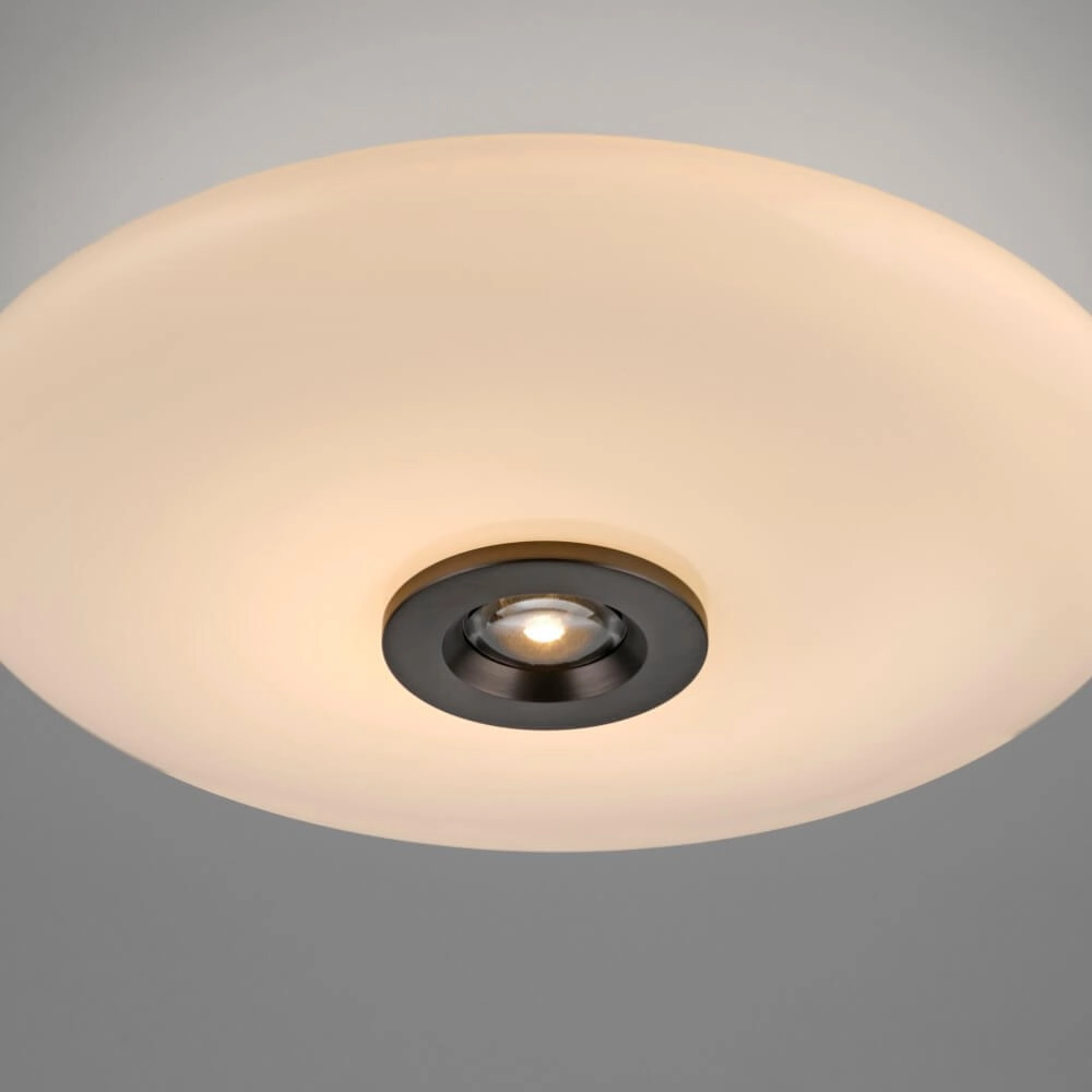 Designer ceiling lamp Pure Vitrum brown Paul Neuhaus 4012248382653