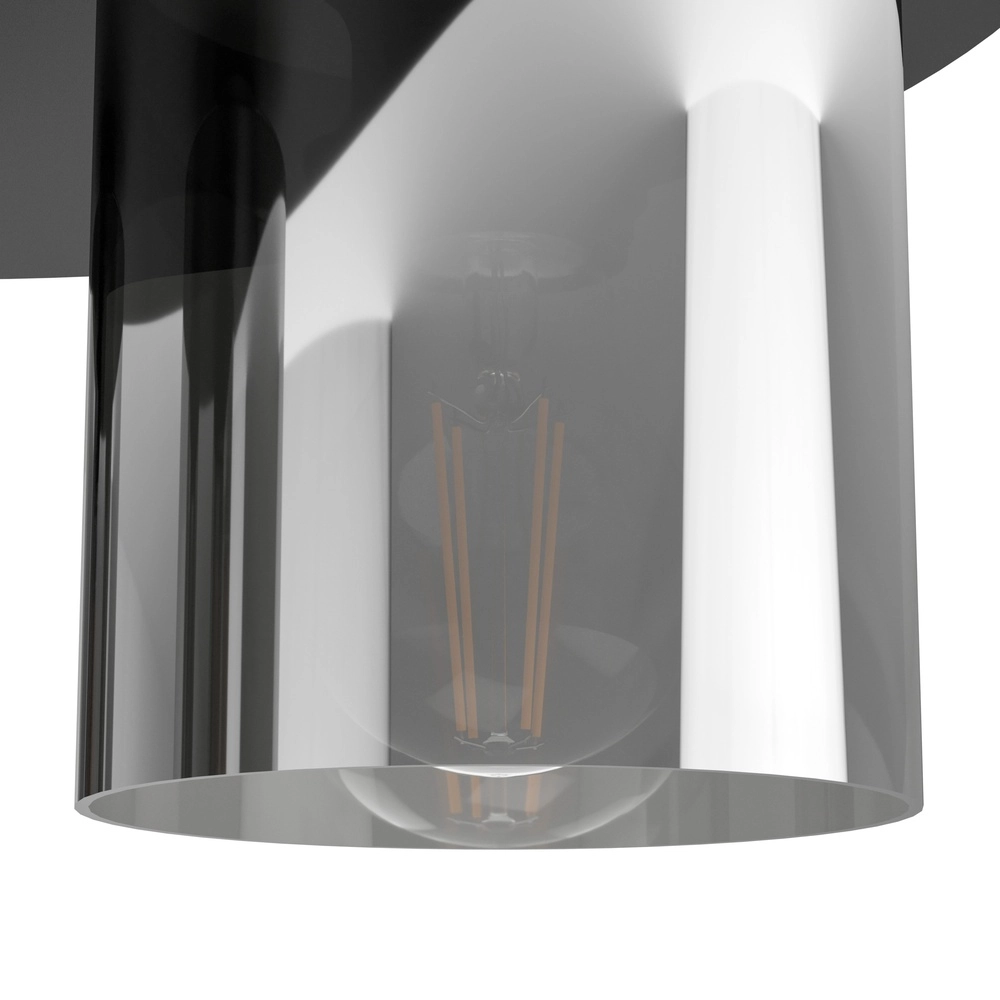 Ceiling lamp Gorosiba 1 38x38cm - with smoke glass Eglo 9002759996321