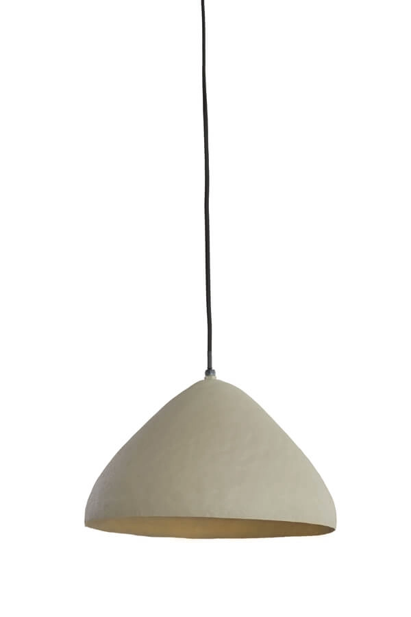 Pendant lamp Elimo Ø 32cm cream Light & Living 8717807705343
