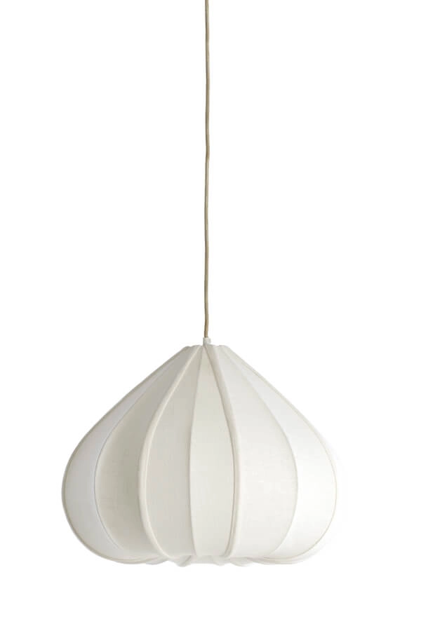 White pendant lamp Zubeda Ø 49cm Light & Living 8717807706623