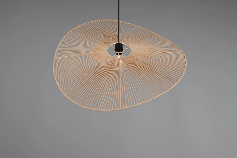 Large japandi pendant lamp Laurine Ø 78cm Trio 4017807637632