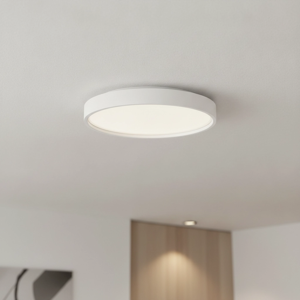 Round ceiling lamp Olaf white Ø 45cm