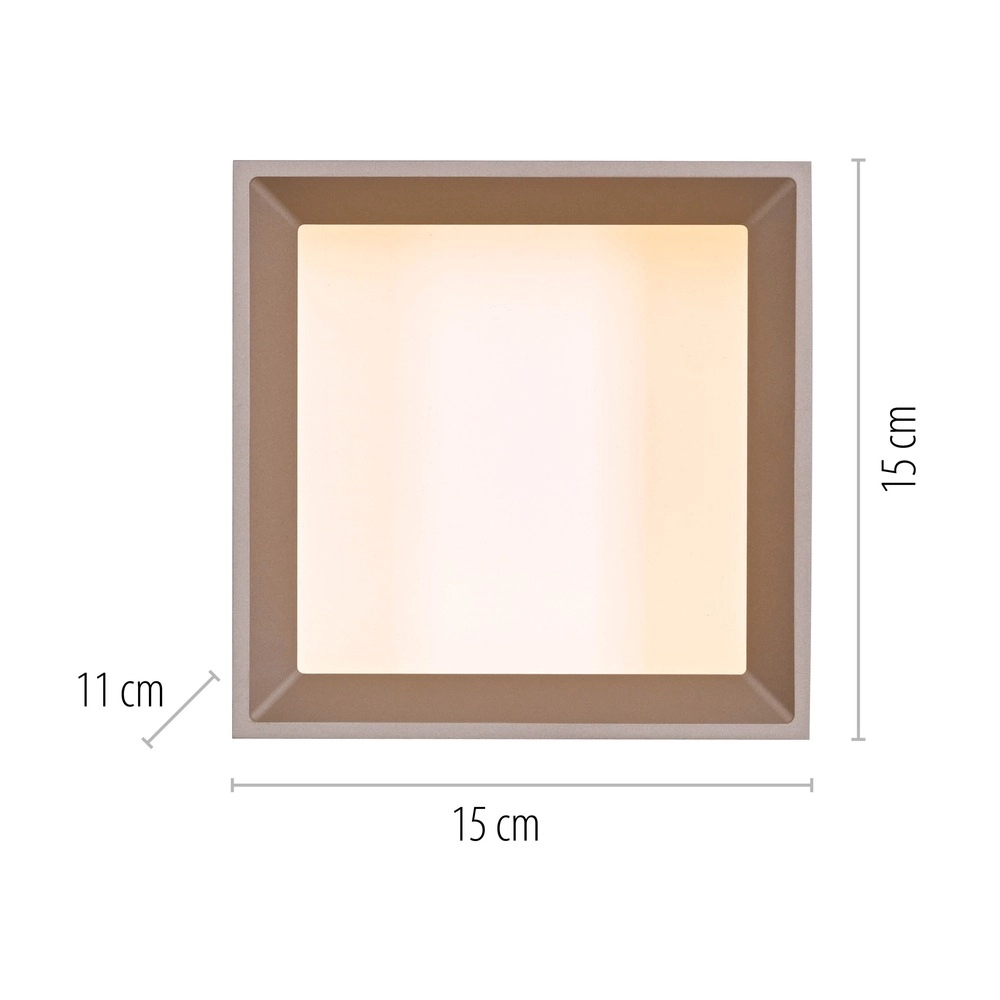 Led surface-mounted spot Pure Manhattan Bronce Paul Neuhaus 4012248396858