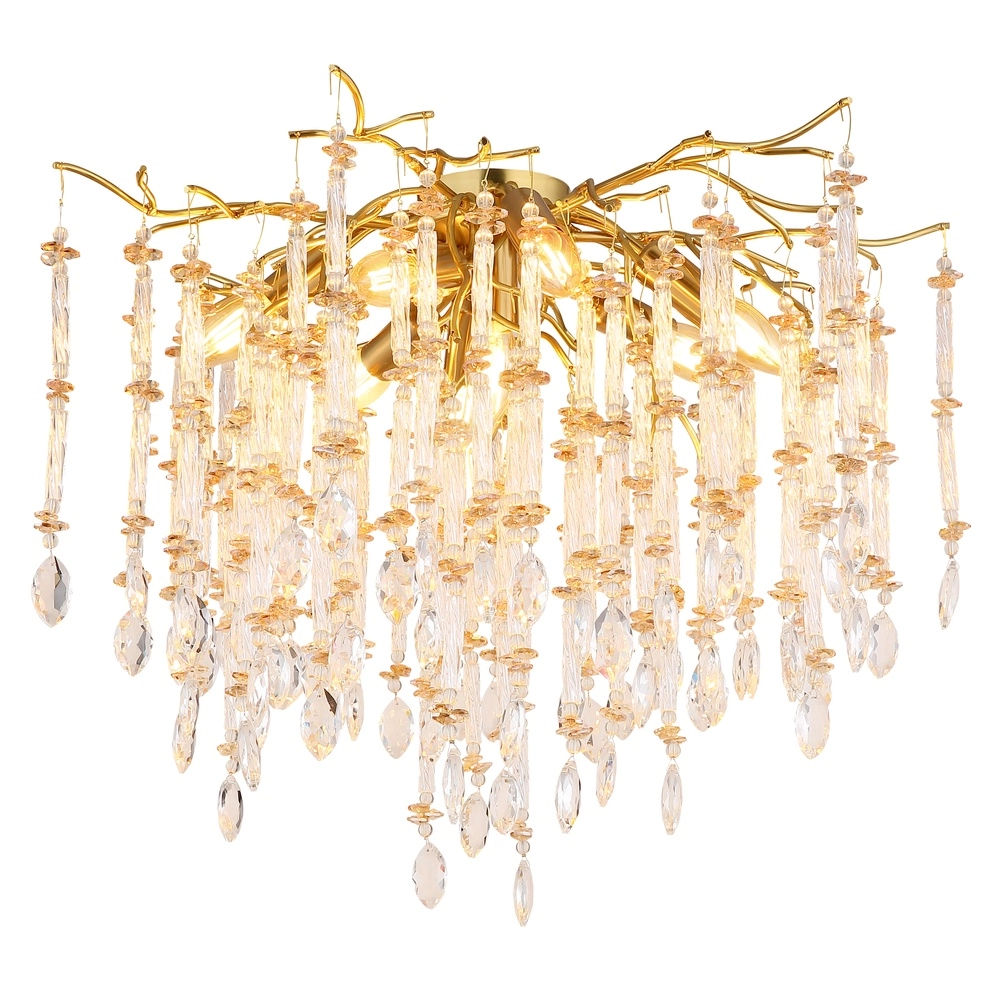 Ceiling lamp Gloria Ø 60cm gold