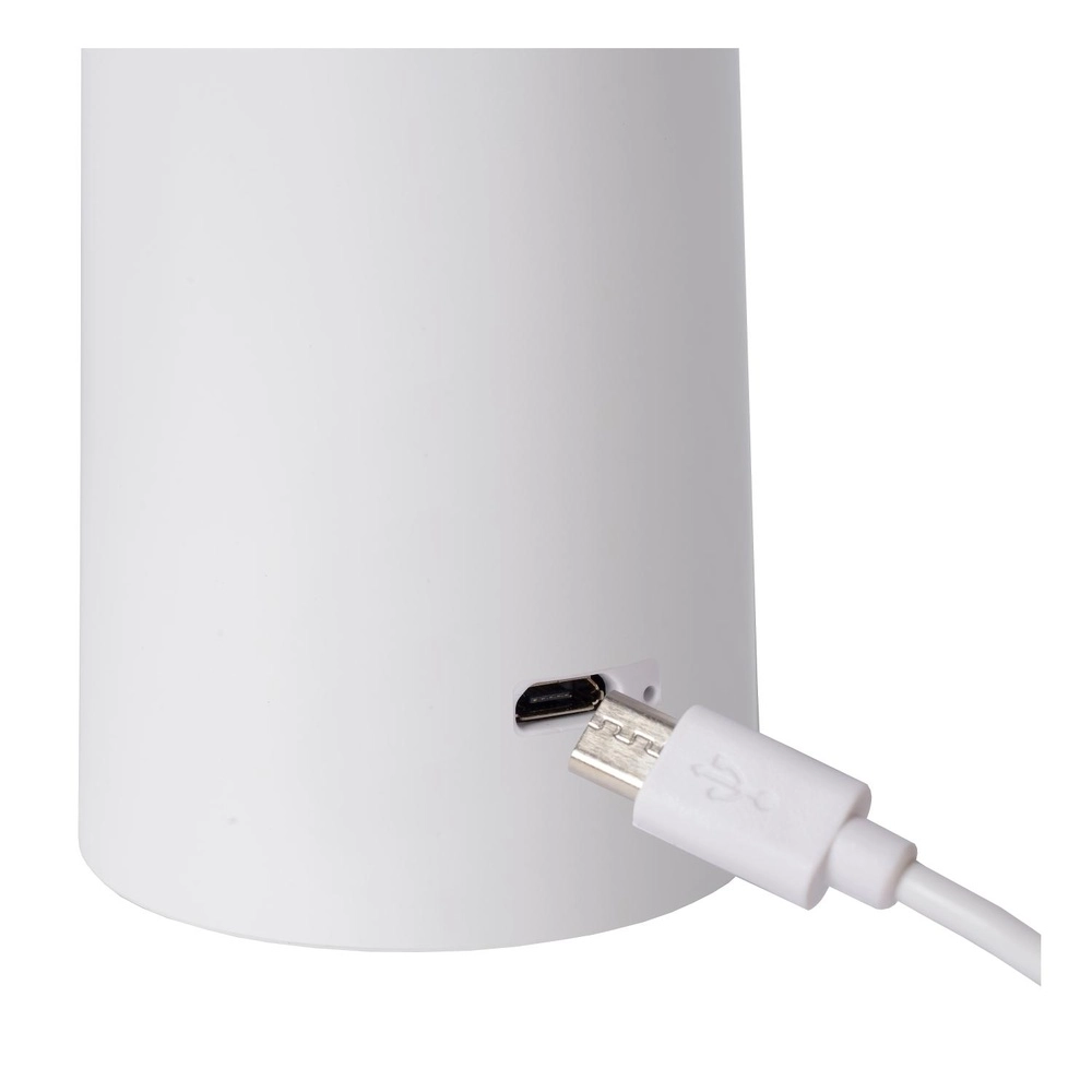 Rechargeable table lamp Jive IP44 white light color adjustable Lucide 5411212021977