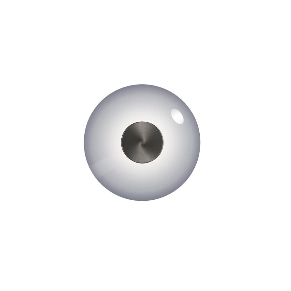 Design wall lamp Pure Vitrum gray Paul Neuhaus 4012248382622