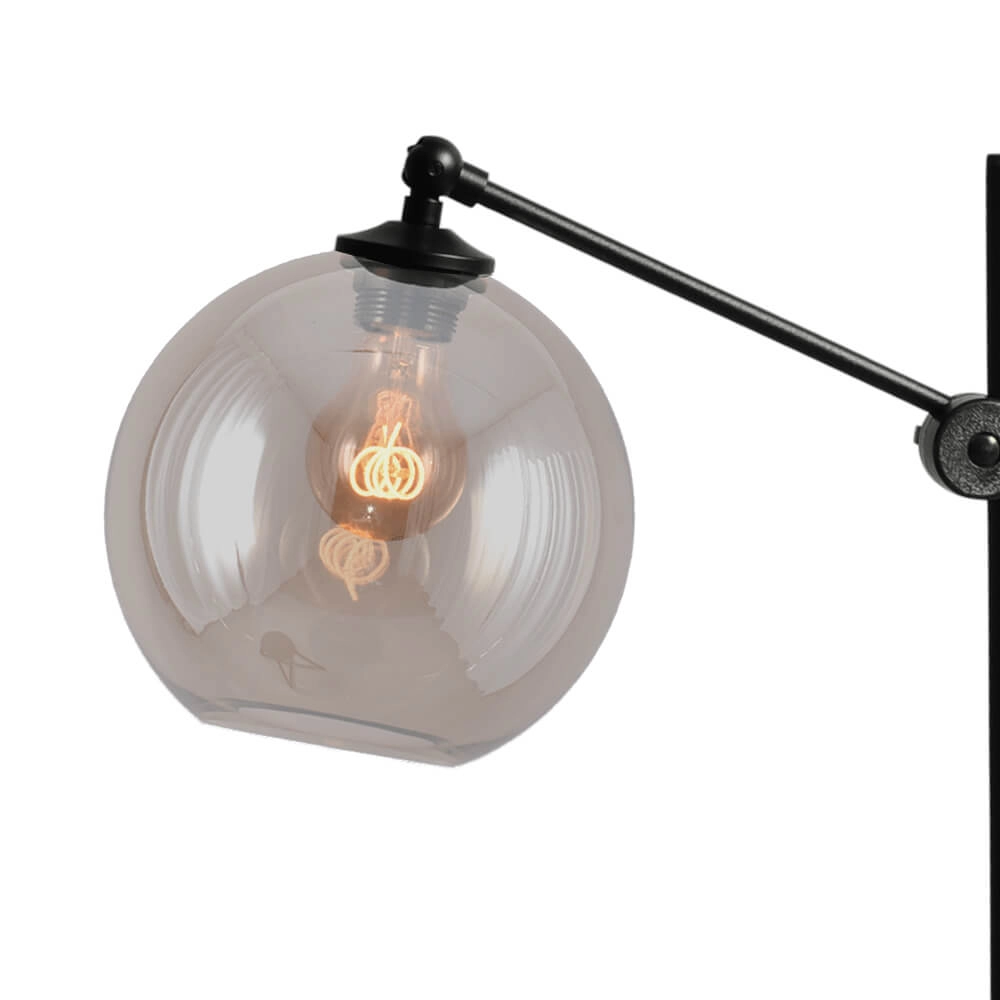 Desk lamp Bella 2 with Ø 20cm gold glass Masterlight 8718121340845