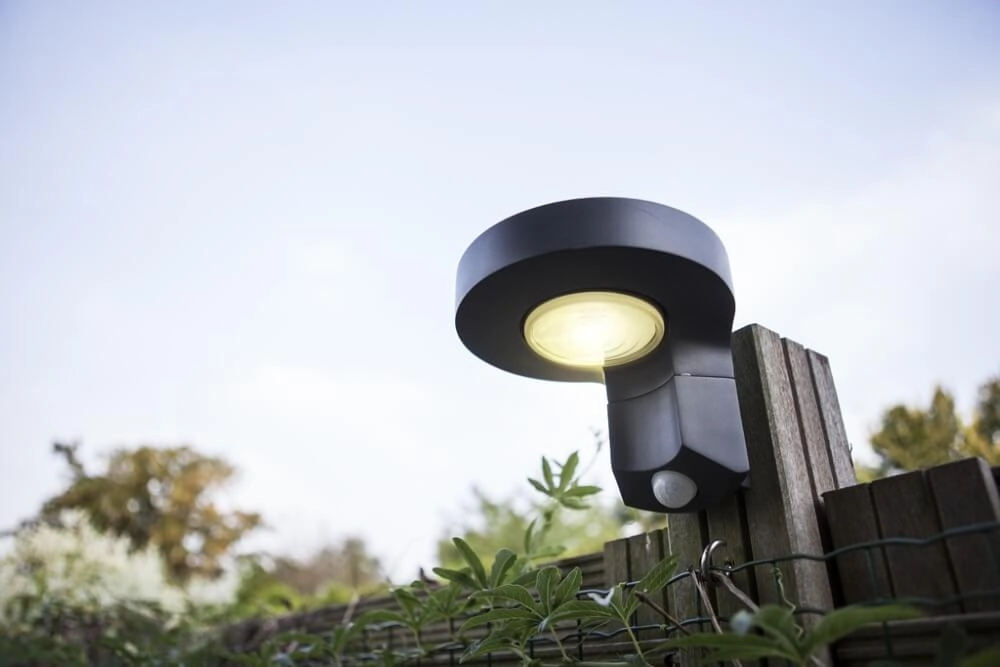 Solar wall lamp Diso anthracite Lutec 6939412044309
