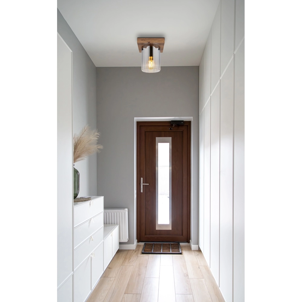 Ceiling lamp Underwood wood Globo 9007371478033