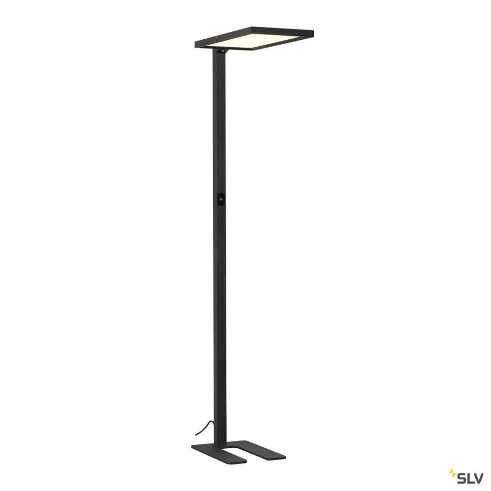 LED floor lamp Worklight office 195cm black SLV 4024163254632
